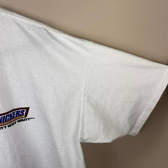 Vintage Snickers Promo Candy TShirt XL Elephant More Peanuts More Satisfaction - Picture 6 of 13